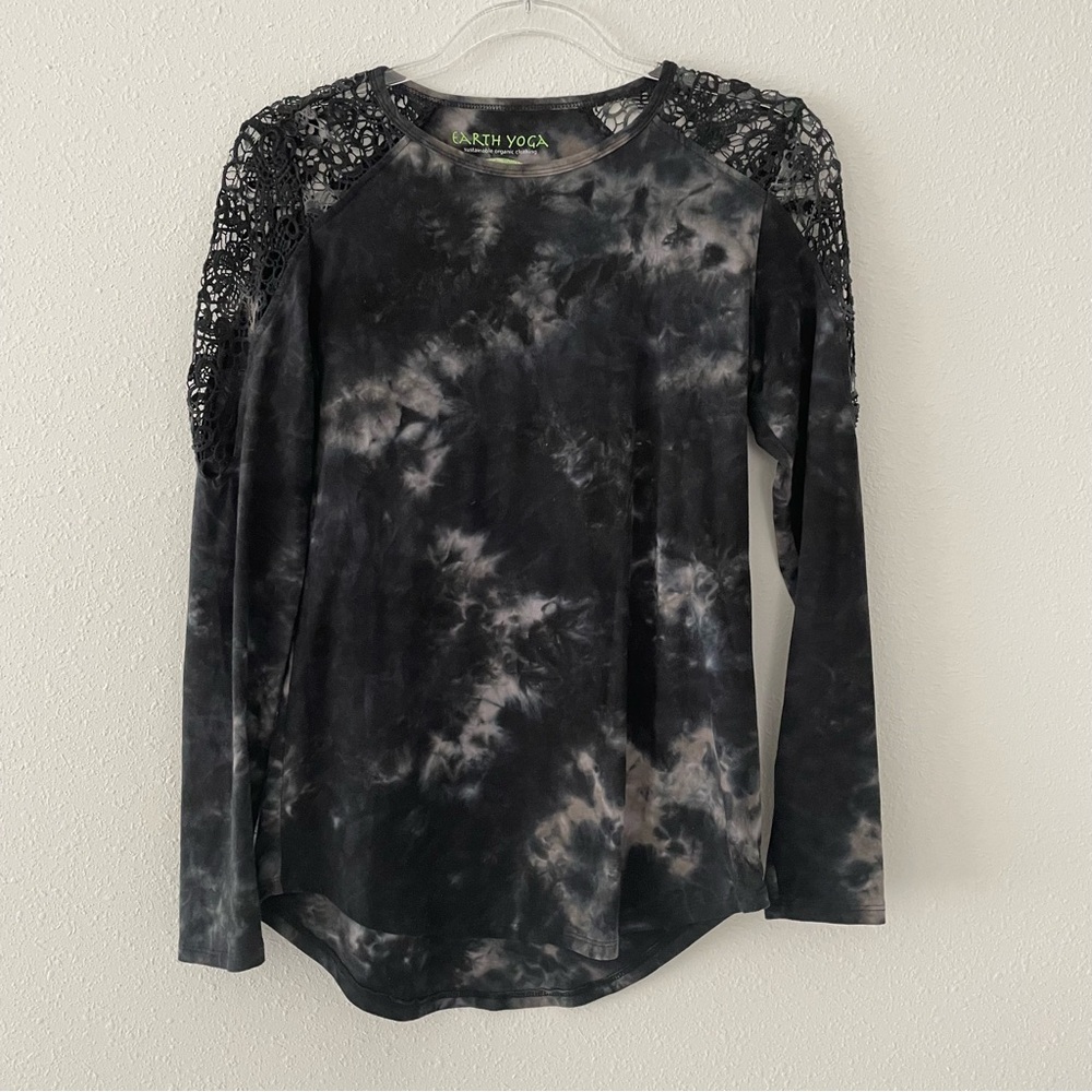 Earth Yoga Tie Dye long sleeve top